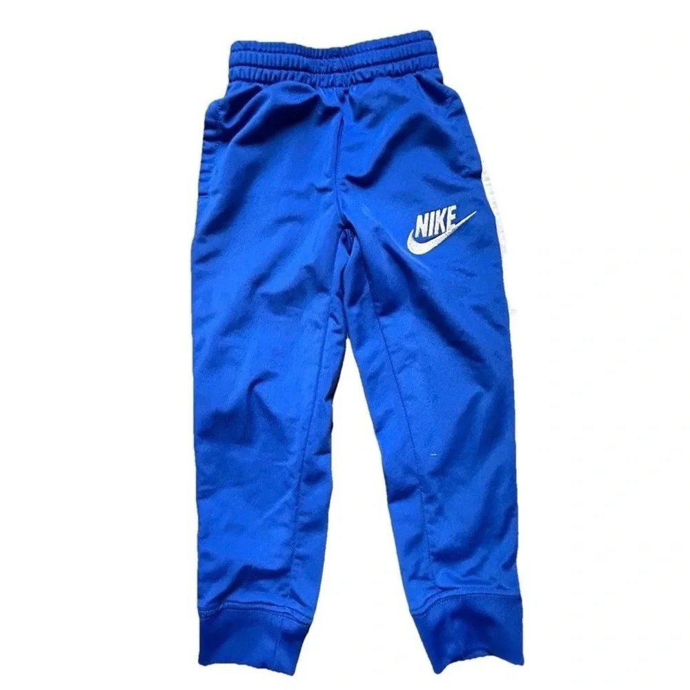 Toddler Boy Nike Sweatpants Black Blue Jordan Size 4T - Picture 5 of 6